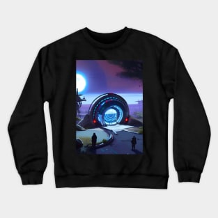 AWAITING ARRIVALS FROM PLANET TAG Crewneck Sweatshirt